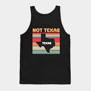 Vintage Texas Not Texas Tank Top